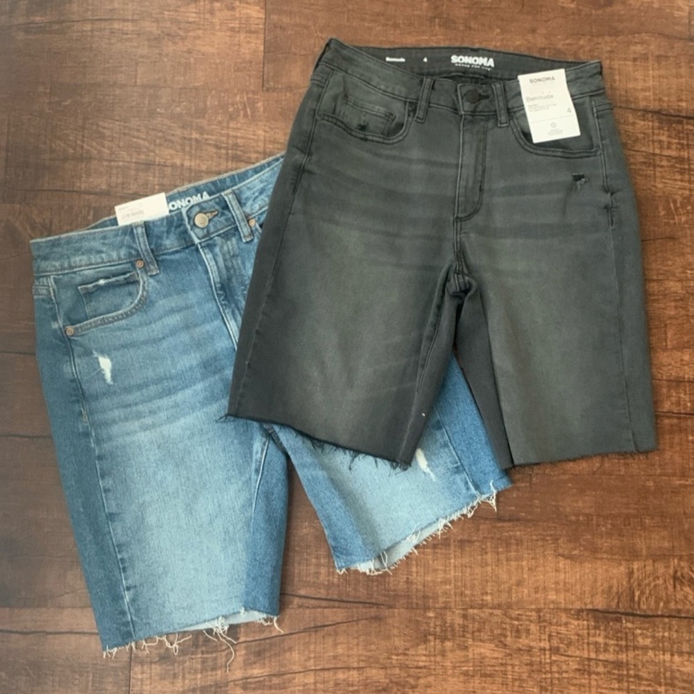 ✨NWT✨Sonoma Bermuda shorts bundle Sz 4